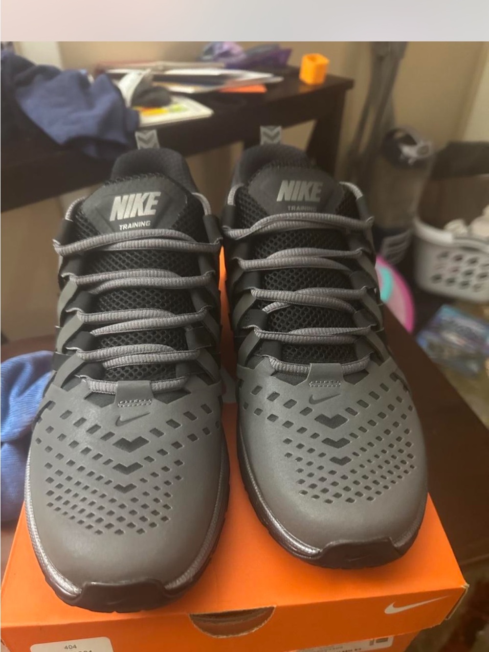 Nike Men’s Training Shoes - Gray with Black Accents